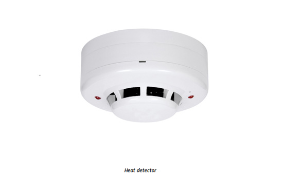 The difference between a heat detector and a smoke detector