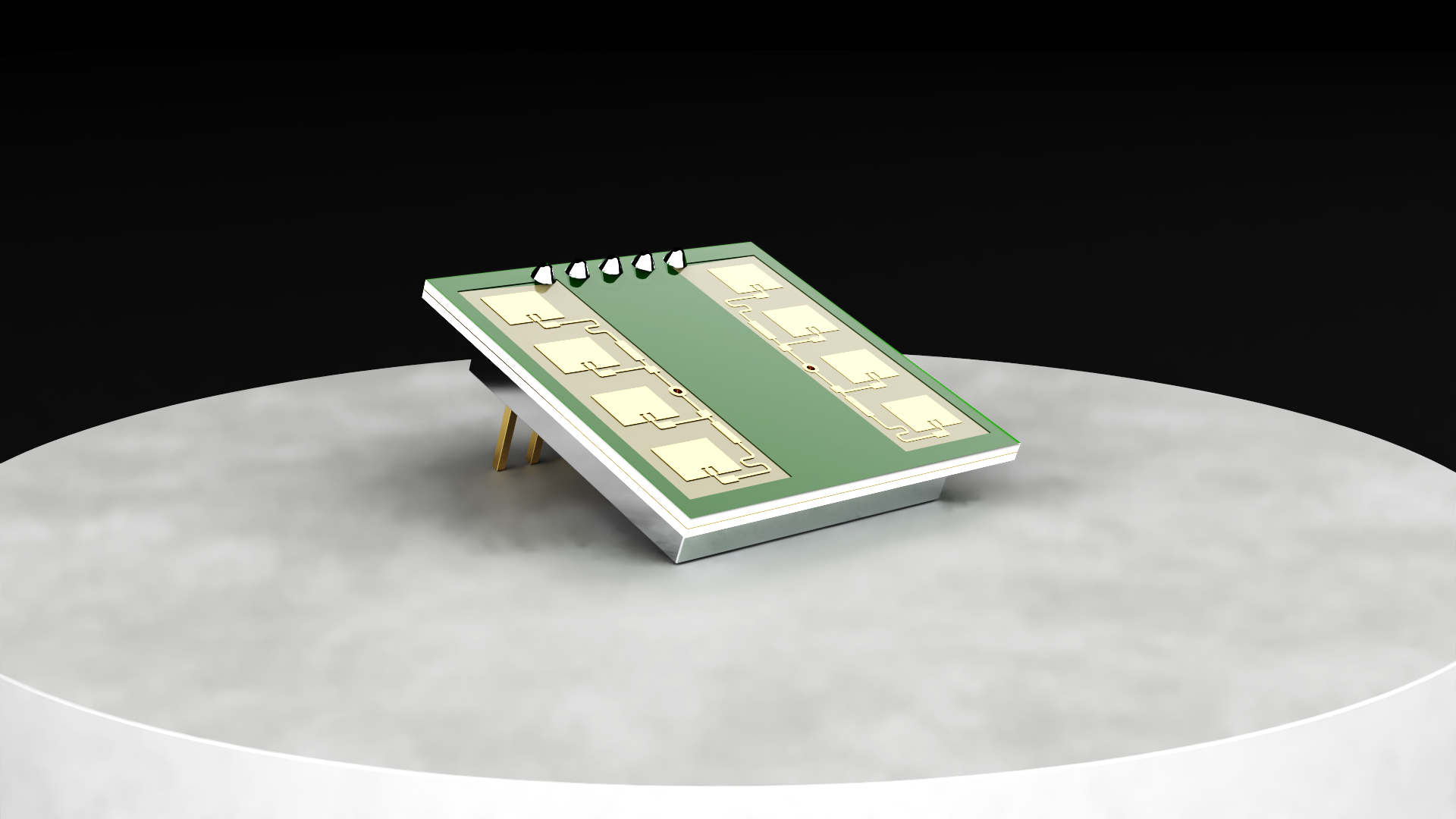 Integrated microwave sensors for automatic doors are coming online