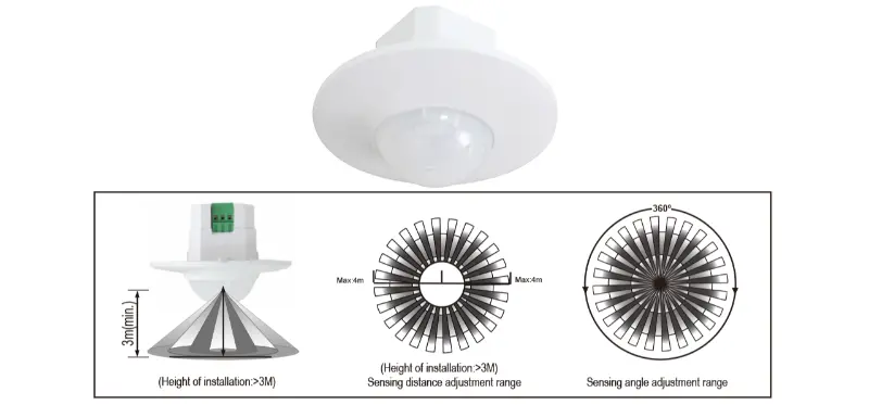 PDLUX Launches PD-PIR200A PIR Sensor for 360° Ceiling Motion Detection
