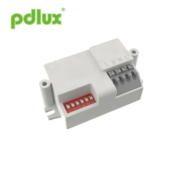PDLUX PD-MV1031 360° Ceiling Mount Microwave Motion Sensor for Auto On/Off Lighting